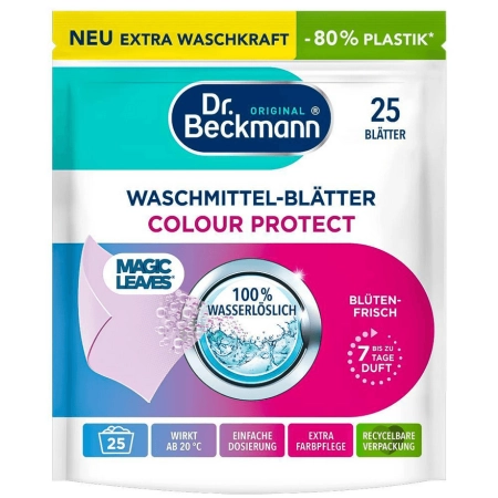 Dr Beckmann Magiczne listki do prania Color 25 szt