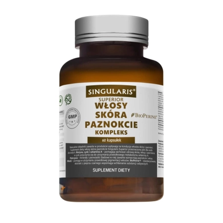 Włosy Skóra Paznokcie Singularis 60 kapsułek