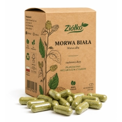 Morwa Biała 60 kapsułek Ziółko Morwa Biała 60 kapsułek Ziółko