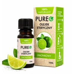 Olejek Eteryczny Limonkowy Pureo 10 ml Olejek Eteryczny Limonkowy Pureo 10 ml