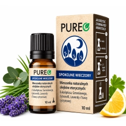 Pureo Spokojne Wieczory 10 ml Mieszanka Olejków Eterycznych na Komary