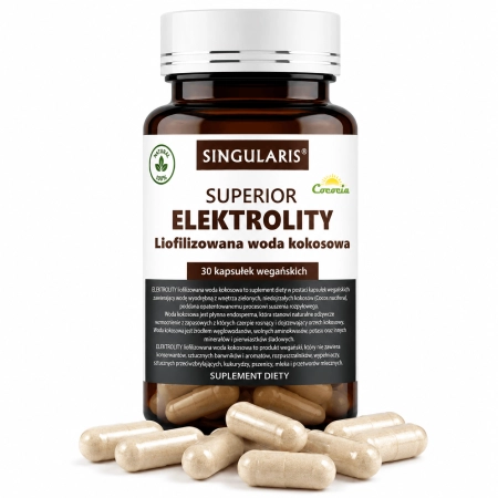 Elektrolity w kapsułkach Singularis 30 kapsułek