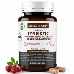 Synbiotic Żurawina Singularis 30 kapsułek