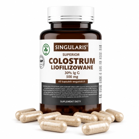 Colostrum liofilizowane Singularis 60 kapsułek